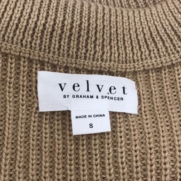 GRAHAM & SPENCER SMALL (VELVET) SWEATER - Picture 9 of 11